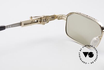 Jean Paul Gaultier 56-0002 Bügel mit Gürtelschnalle, KEINE Retrobrille, sondern ein über 20J. altes ORIGINAL, Passend für Herren