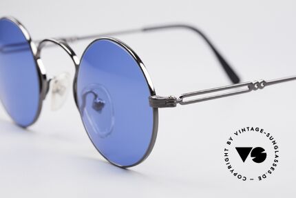 Jean Paul Gaultier 55-0172 Runde 90er Sonnenbrille, unbenutzt (wie alle unsere vintage Gaultier Brillen), Passend für Herren und Damen