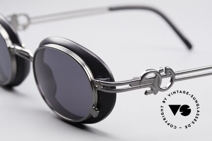 Jean Paul Gaultier 58-5201 Rare Steampunk Brille 90er, heutzutage häufig als "Steampunk Brille" bezeichnet, Passend für Herren und Damen