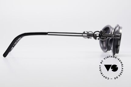Jean Paul Gaultier 58-5201 Rare Steampunk Brille 90er, KEINE RETRObrille, sondern ein altes JPG ORIGINAL!, Passend für Herren und Damen