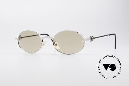Cartier Spider Ovale Luxus Sonnenbrille, ovale Cartier Luxus vintage Sonnenbrille von 1999, Passend für Herren und Damen