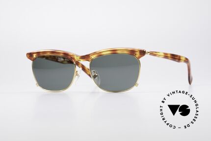 Jean Paul Gaultier 56-0273 Klassische Designerbrille, vintage Gaultier Designer-Sonnenbrille von 1995/1996, Passend für Herren und Damen