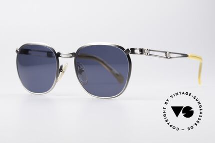 Jean Paul Gaultier 56-2177 Designer 90er Sonnenbrille, aber gewohnte Spitzen-Qualität; wie aus einem Stück, Passend für Herren und Damen