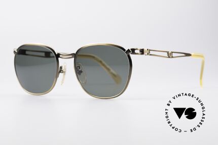 Jean Paul Gaultier 56-2177 90er Designer Sonnenbrille, aber gewohnte Spitzen-Qualität; wie aus einem Stück, Passend für Herren und Damen