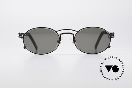 Jean Paul Gaultier 56-3173 Ovale Vintage Sonnenbrille, echte Spitzenqualität und ein überragender Tragekomfort, Passend für Herren und Damen