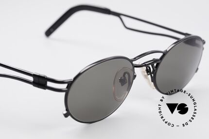 Jean Paul Gaultier 56-3173 Ovale Vintage Sonnenbrille, ungetragen (wie alle unsere vintage 90er Designerbrillen), Passend für Herren und Damen