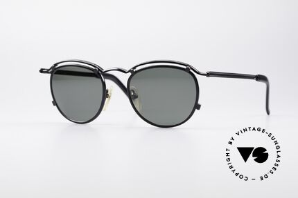 Jean Paul Gaultier 56-1174 Steampunk Panto Brille, 90er Jahre Designer-Brille von Jean Paul GAULTIER, Passend für Herren und Damen