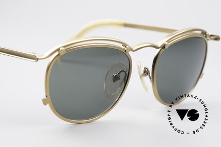 Jean Paul Gaultier 56-1174 Steampunk Panto Fassung, KEINE RETRO-Sonnenbrille, 100% vintage ORIGINAL!, Passend für Herren und Damen