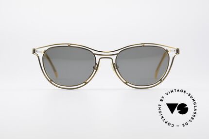 Jean Paul Gaultier 56-2176 90er Designer Sonnenbrille, geniale Rahmenkonstruktion; ein echter Hingucker, Passend für Herren und Damen Jean Paul Gaultier 56-2176 90er Designer Sonnenbrille, geniale Rahmenkonstruktion; ein echter Hingucker, Passend für Herren und Damen