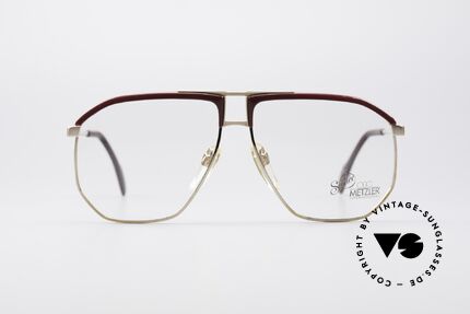 Metzler 0788 Echte 80er Vintage Fassung, altes 80er Jahre Original - wie aus einem Stück!, Passend für Herren