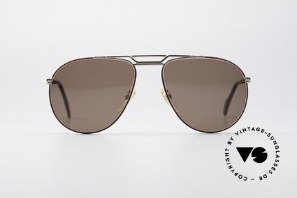 Metzler 0876 80er Aviator Sonnenbrille, herausragende Verarbeitungsqualität; Germany made, Passend für Herren