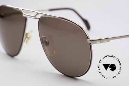 Metzler 0876 80er Aviator Sonnenbrille, ungetragen (wie alle unsere vintage Aviator Brillen), Passend für Herren