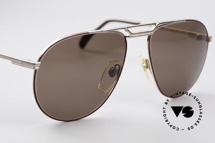 Metzler 0876 80er Aviator Sonnenbrille, KEINE Retrobrille, sondern ein echtes altes Original, Passend für Herren