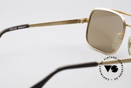 Metzler 2810 Old School 80er Sonnenbrille, ungetragen; wie alle unsere vintage Sonnenbrillen, Passend für Herren