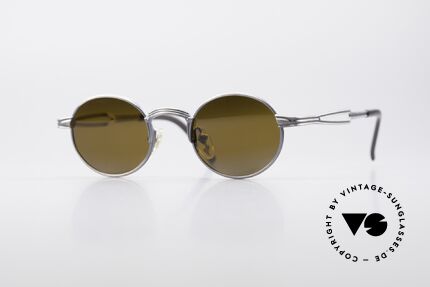 Jean Paul Gaultier 55-7107 Verspiegelte Verlaufsgläser, kleine, runde vintage Brille von Jean Paul GAULTIER, Passend für Herren und Damen