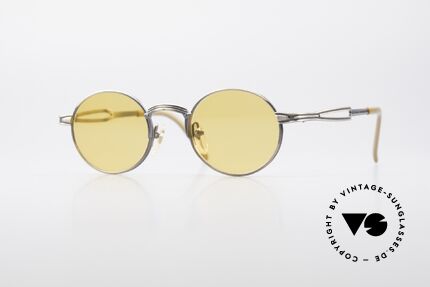 Jean Paul Gaultier 55-7107 Runde Vintage Sonnenbrille, runde vintage Sonnenbrille von Jean Paul GAULTIER, Passend für Herren und Damen