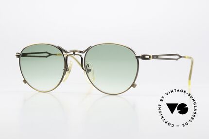 Jean Paul Gaultier 55-2177 True Vintage In Smoke Gold Details