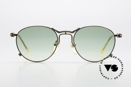 Jean Paul Gaultier 55-2177 True Vintage In Smoke Gold, außergewöhnliche vintage J.P.G Designersonnenbrille, Passend für Herren und Damen