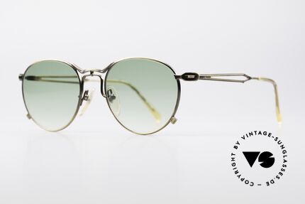Jean Paul Gaultier 55-2177 True Vintage No Retro Brille, von JPG auch genannt: "gebranntes Gold" / Antik-Gold, Passend für Herren und Damen