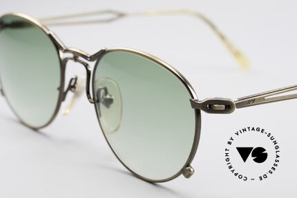 Jean Paul Gaultier 55-2177 True Vintage No Retro Brille, mit eleganten Sonnengläsern in grün-Verlauf; 100% UV, Passend für Herren und Damen