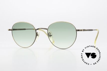 Jean Paul Gaultier 55-1174 Runde Vintage Sonnenbrille Details