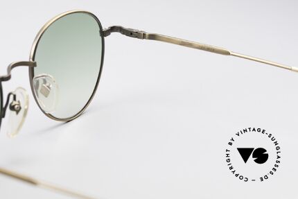 Jean Paul Gaultier 55-1174 Runde Vintage Sonnenbrille, ungetragen (wie alle unsere vintage GAULTIER Brillen), Passend für Herren und Damen