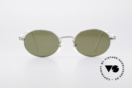 Jean Paul Gaultier 55-6101 Ovale Brille Polarisierend, zeitlose Fassung mit interessanten Design-Details, Passend für Herren und Damen