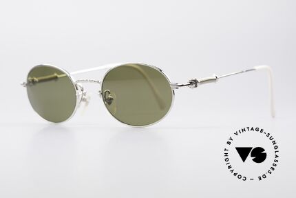 Jean Paul Gaultier 55-6101 Ovale Brille Polarisierend, polarisierende Sonnengläser (für 100% UV Schutz), Passend für Herren und Damen