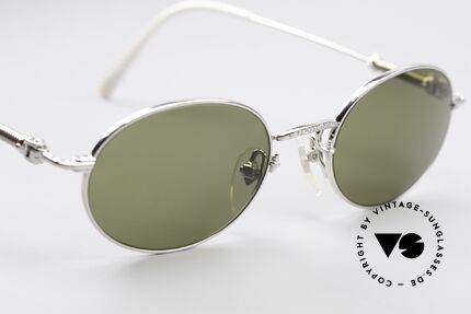 Jean Paul Gaultier 55-6101 Ovale Brille Polarisierend, ungetragen (wie all unsere vintage Designerbrillen), Passend für Herren und Damen