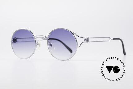 Jean Paul Gaultier 57-6102 Runde 90er Designerbrille, zeitloses Designerstück von herausragender Qualität, Passend für Herren und Damen Jean Paul Gaultier 57-6102 Runde 90er Designerbrille, zeitloses Designerstück von herausragender Qualität, Passend für Herren und Damen