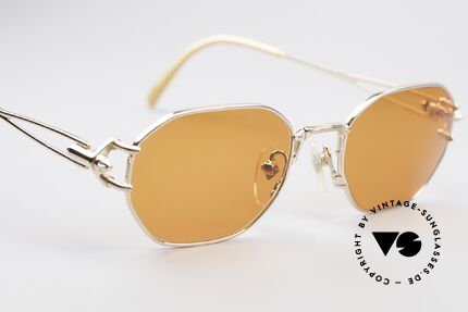 Jean Paul Gaultier 55-6106 Vergoldete JPG Sonnenbrille, nie getragen (wie alle unsere alten JPG Sonnenbrillen), Passend für Herren und Damen