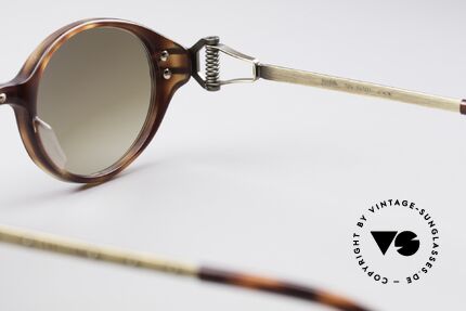 Jean Paul Gaultier 55-5201 Ovale Steampunk Brille, KEINE Retrobrille, sondern ein Original von ca. 1996, Passend für Herren und Damen