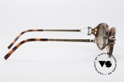 Jean Paul Gaultier 55-5201 Ovale Steampunk Brille, Größe: small, Passend für Herren und Damen