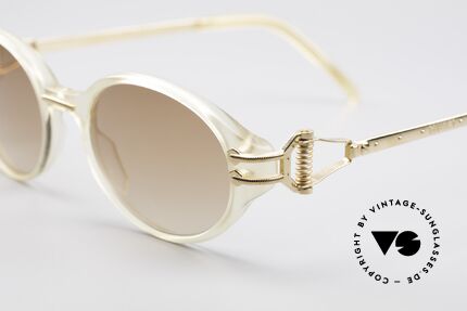 Jean Paul Gaultier 55-5201 90er Steampunk Sonnenbrille, originell, aufwendig, hochwertig = Gaultier Brillen!, Passend für Herren und Damen