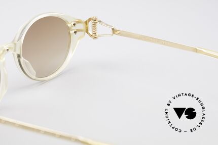 Jean Paul Gaultier 55-5201 90er Steampunk Sonnenbrille, KEINE Retrobrille, sondern ein Original von ca. 1996, Passend für Herren und Damen