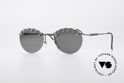 Jean Paul Gaultier 56-5103 Rihanna Vintage Brille, typisch einfallsreiche Jean Paul GAULTIER Brille, Passend für Damen