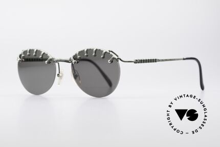 Jean Paul Gaultier 56-5103 Rihanna Vintage Brille, ausgesprochen originell und ein echter Hingucker, Passend für Damen