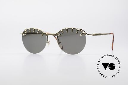 Jean Paul Gaultier 56-5103 Vintage Rihanna Brille, typisch einfallsreiche Jean Paul GAULTIER Brille, Passend für Damen
