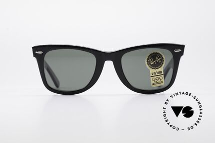 Ray Ban Wayfarer I Blues Brothers Sonnenbrille, u.a. getragen von John Belushi und Dan Aykroyd, Passend für Herren und Damen Ray Ban Wayfarer I Blues Brothers Sonnenbrille, u.a. getragen von John Belushi und Dan Aykroyd, Passend für Herren und Damen