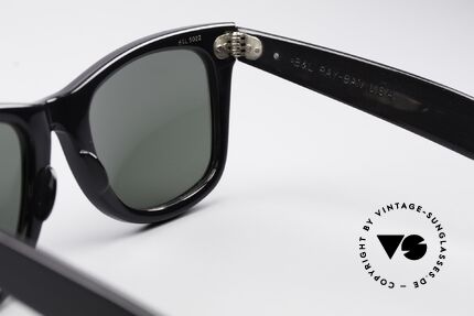 Ray Ban Wayfarer I Blues Brothers Sonnenbrille, KEINE Retrobrille, sondern ein altes B&L Original, Passend für Herren und Damen Ray Ban Wayfarer I Blues Brothers Sonnenbrille, KEINE Retrobrille, sondern ein altes B&L Original, Passend für Herren und Damen