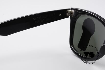 Ray Ban Wayfarer I Olympia 1928 St. Moritz, KEINE retro Sonnenbrille, 100% vintage ORIGINAL, Passend für Herren und Damen