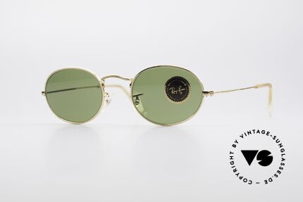 Ray Ban Classic Style I Ovale B&L USA Sonnenbrille, Modell aus der Exclusive Collection von RAY-BAN, Passend für Herren und Damen