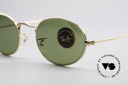 Ray Ban Classic Style I Ovale B&L USA Sonnenbrille, ungetragen (wie alle unsere vintage USA Ray Bans), Passend für Herren und Damen