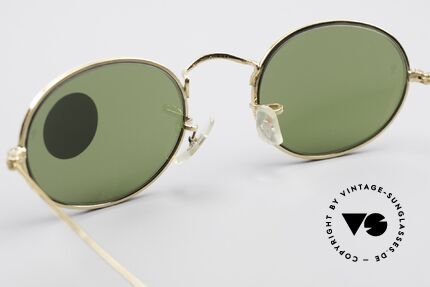 Ray Ban Classic Style I Ovale B&L USA Sonnenbrille, KEINE Retro-Sonnenbrille; ein 90er Jahre Original, Passend für Herren und Damen
