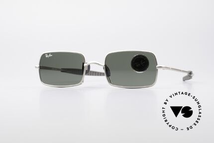 Ray Ban Orbs 6 Base Square B&L USA Sport Sonnenbrille, futuristische Sportbrille von Ray Ban - perfekter Sitz, Passend für Herren