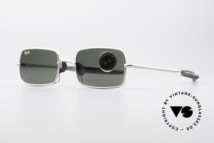 Ray Ban Orbs 6 Base Square B&L USA Sport Sonnenbrille, eines der letzten Ray Ban Modelle von Bausch&Lomb, Passend für Herren