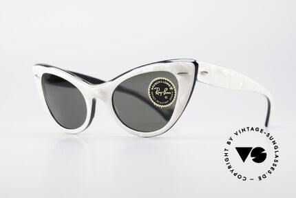 Ray Ban Lisbon White Pearl Cateye Brille, Sonderedition in "white pearl / black" - Weiße Perle., Passend für Damen Ray Ban Lisbon White Pearl Cateye Brille, Sonderedition in "white pearl / black" - Weiße Perle., Passend für Damen