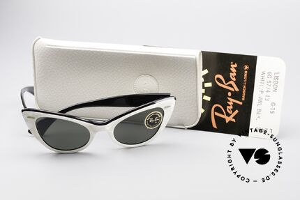 Ray Ban Lisbon White Pearl Cateye Brille, Größe: small, Passend für Damen Ray Ban Lisbon White Pearl Cateye Brille, Größe: small, Passend für Damen