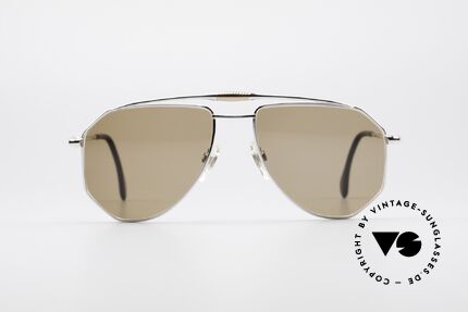 Zollitsch Cadre 120 Large 80er Aviator Brille, markantes Herren-Modell in herausragender Qualität, Passend für Herren