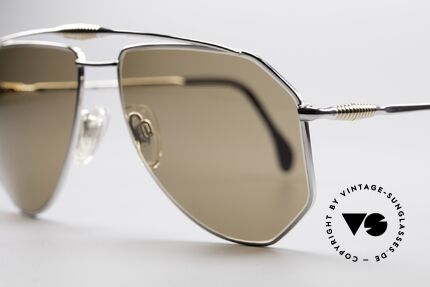 Zollitsch Cadre 120 Large 80er Aviator Brille, ungetragen (wie alle unsere vintage Zollitsch Brillen), Passend für Herren